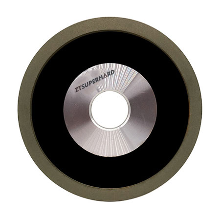 Resin bonded diamond grinding wheels for sharpening carbide saw blades